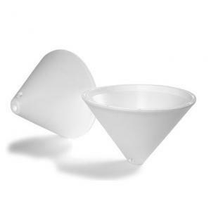 Rosone plastica bianco per lampadari sospensione
