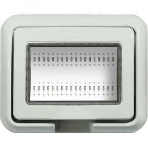 Coperchio idrobox 3 moduli ip55